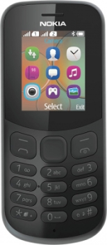 Nokia 130 2017 Dual Sim Black